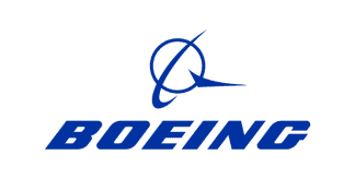 Logotipo colorido da Boeing