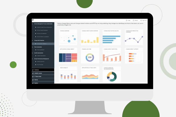 Obtenga visibilidad de extremo a extremo y la información procesable que necesita para tomar decisiones basadas en datos con Digital.ai Soluciones de inteligencia