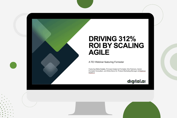 Lograr un ROI del 312 % escalando Agile con Guest Forrester