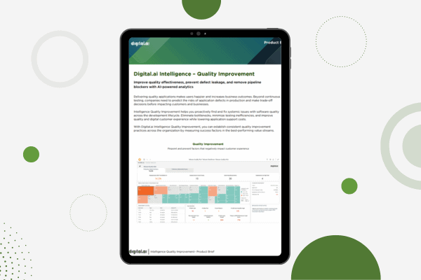 Intelligence Quality Improvement