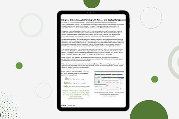 Intégrez Agile et DevOps pour automatiser et analyser vos flux de valeur de livraison de logiciels